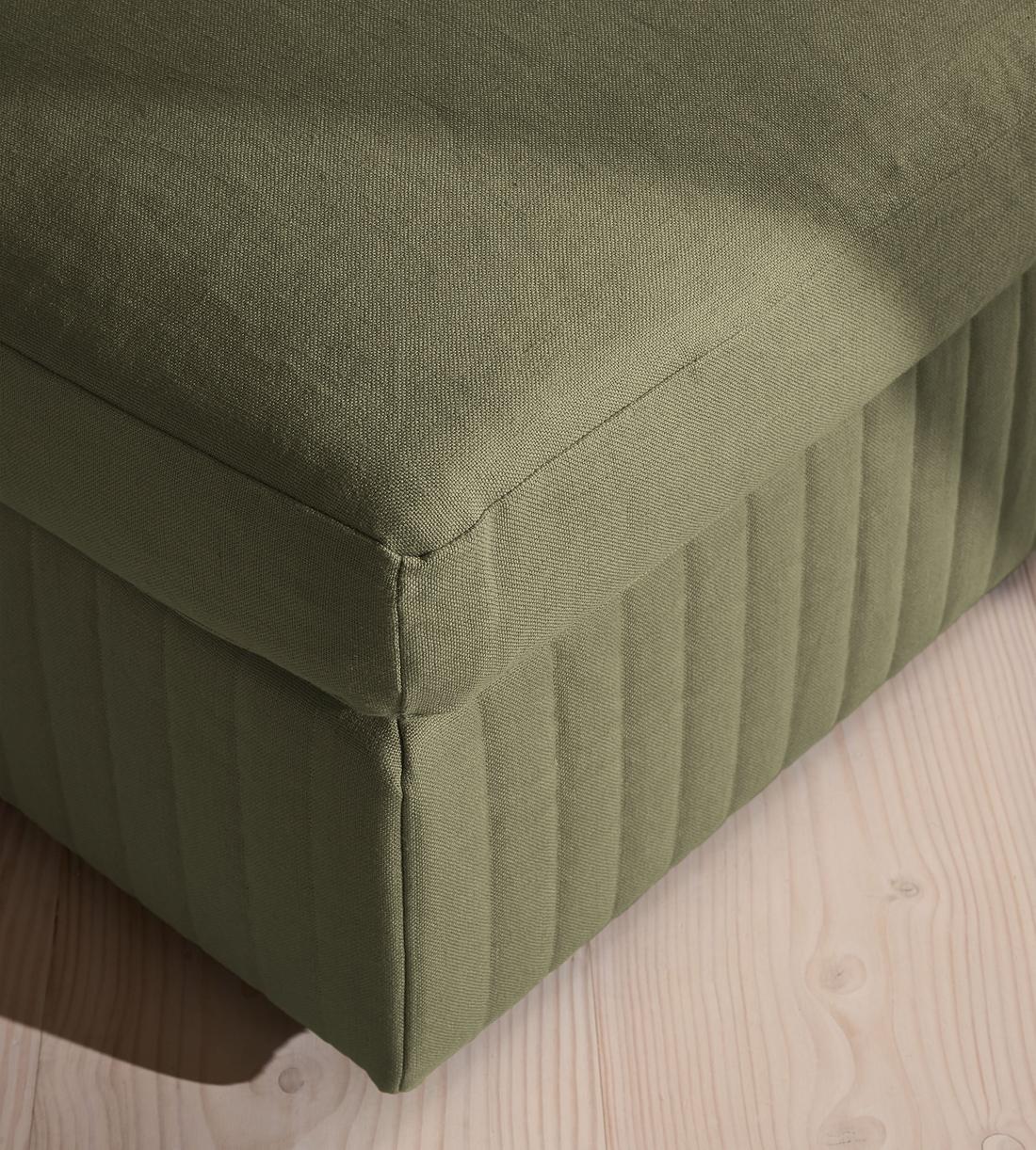 Oona Ottoman - Linen - Sage - US - Image 3