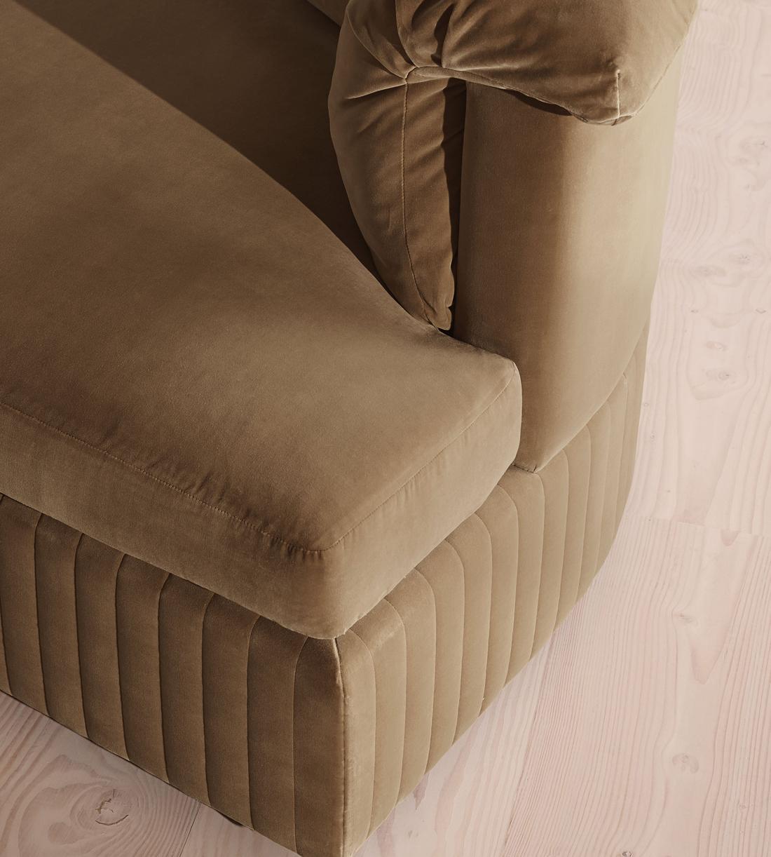 Oona Modular Sofa - L-Shape Sofa - Velvet - Truffle UK - Images - Image 4