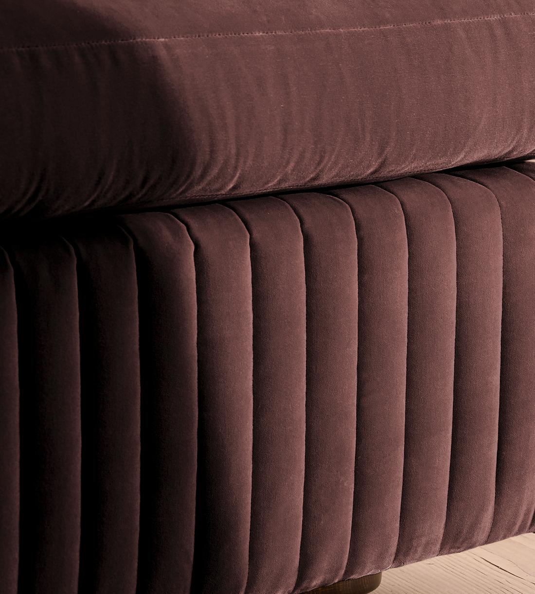 Oona Modular Sofa - L-Shape Sofa - Velvet - Aubergine - UK - Images - Image 5