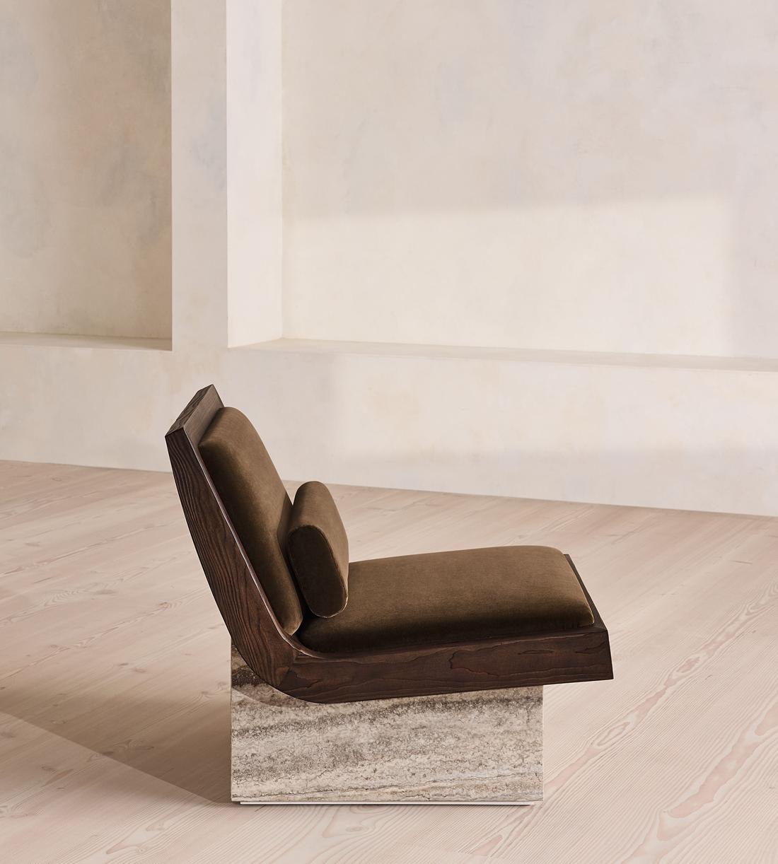 Danilo Armchair - Velvet - Chocolate UK - Images - Image 4