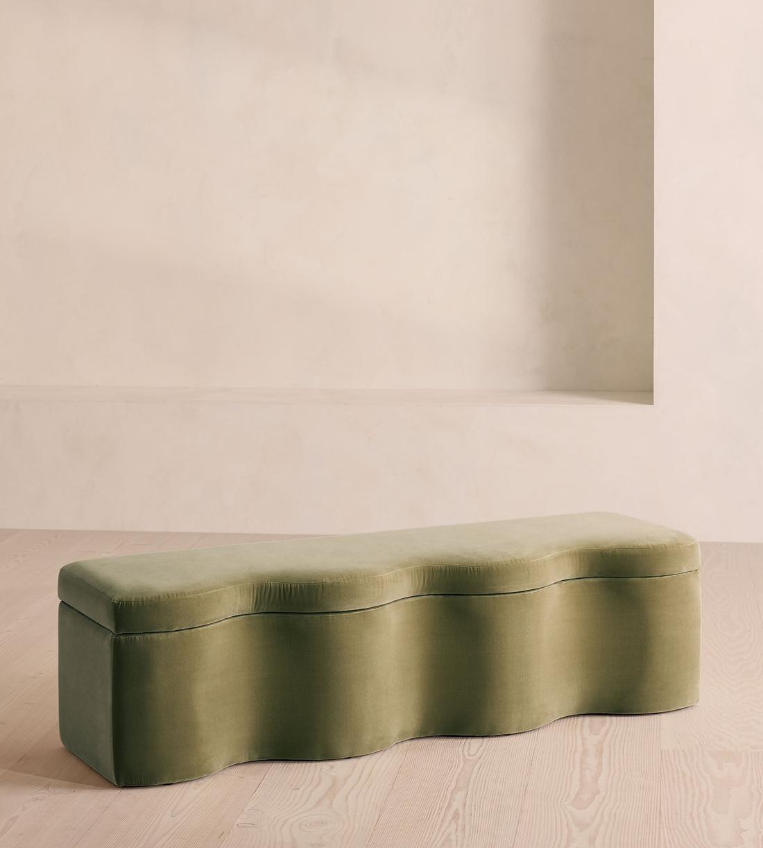 Eli Storage Bench - Velvet - Lichen - US - Listing - Image 2