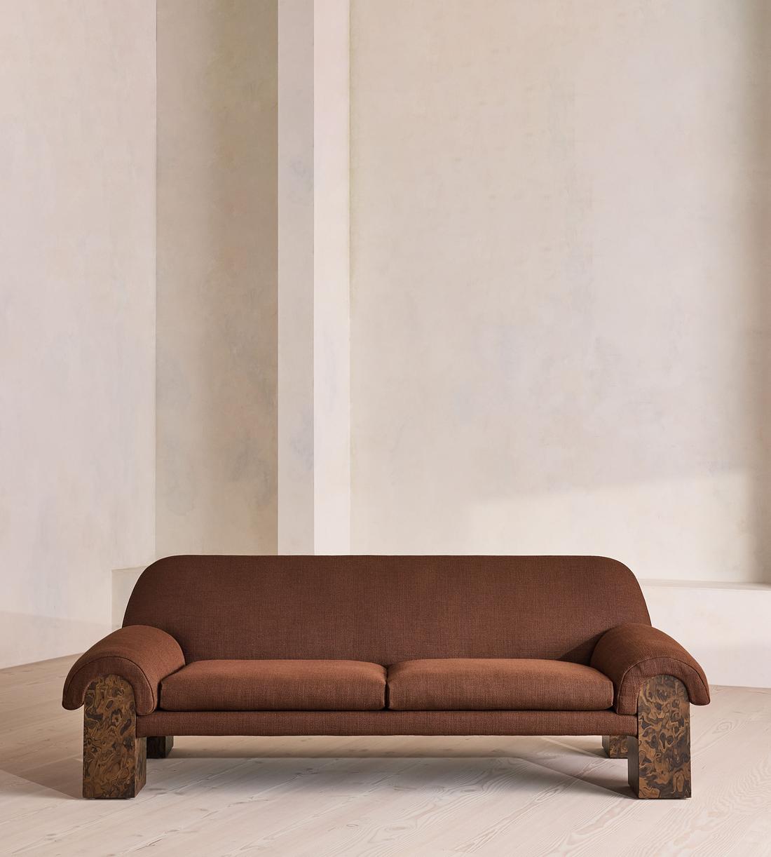 Jenkins Sofa - Wool Linen - Conker - UK - Listing - Image 4