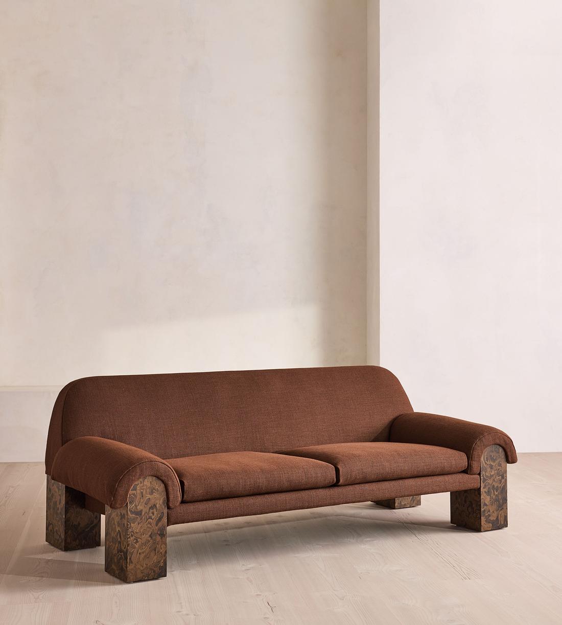 Jenkins Sofa - Wool Linen - Conker - UK - Listing - Image 5