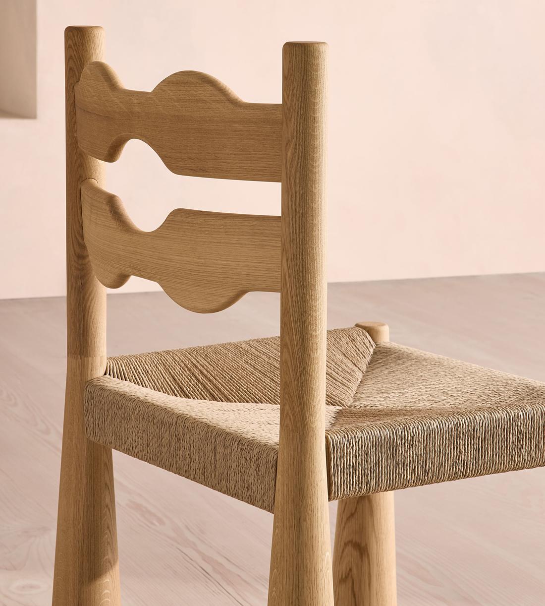 Pair of Manuel Dining Chairs - Light Oak - UK - Images - Image 5