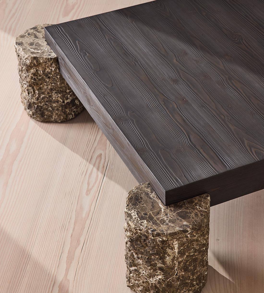 Torren Coffee Table - Dark Emperador - Images - Image 6