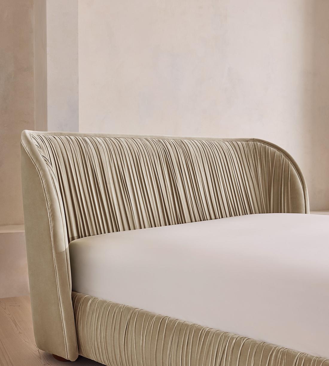 Blair Bed - King - Velvet - Oyster - UK - Images - Image 3
