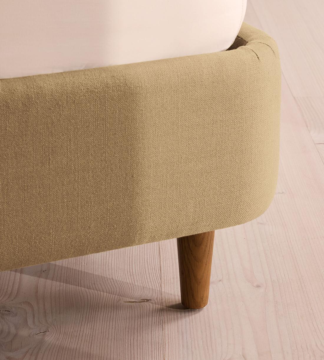 Aubrey Bed - Queen - Linen - Wheat - US - Images - Image 5