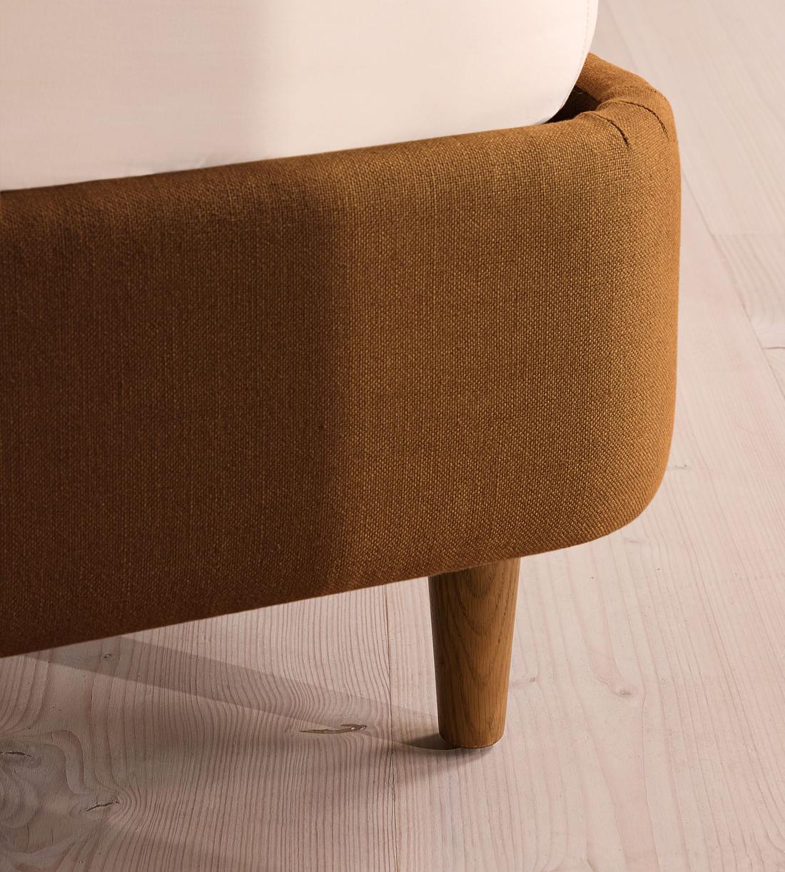 Aubrey Bed - Queen - Linen - Terracotta - US - Images - Image 5