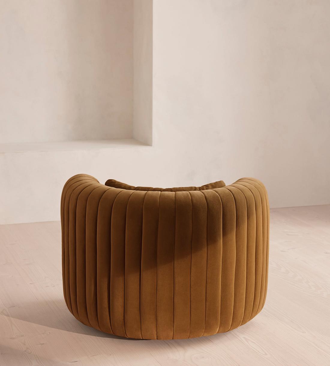 Vivienne Armchair - Velvet - Mustard - Images - Image 4