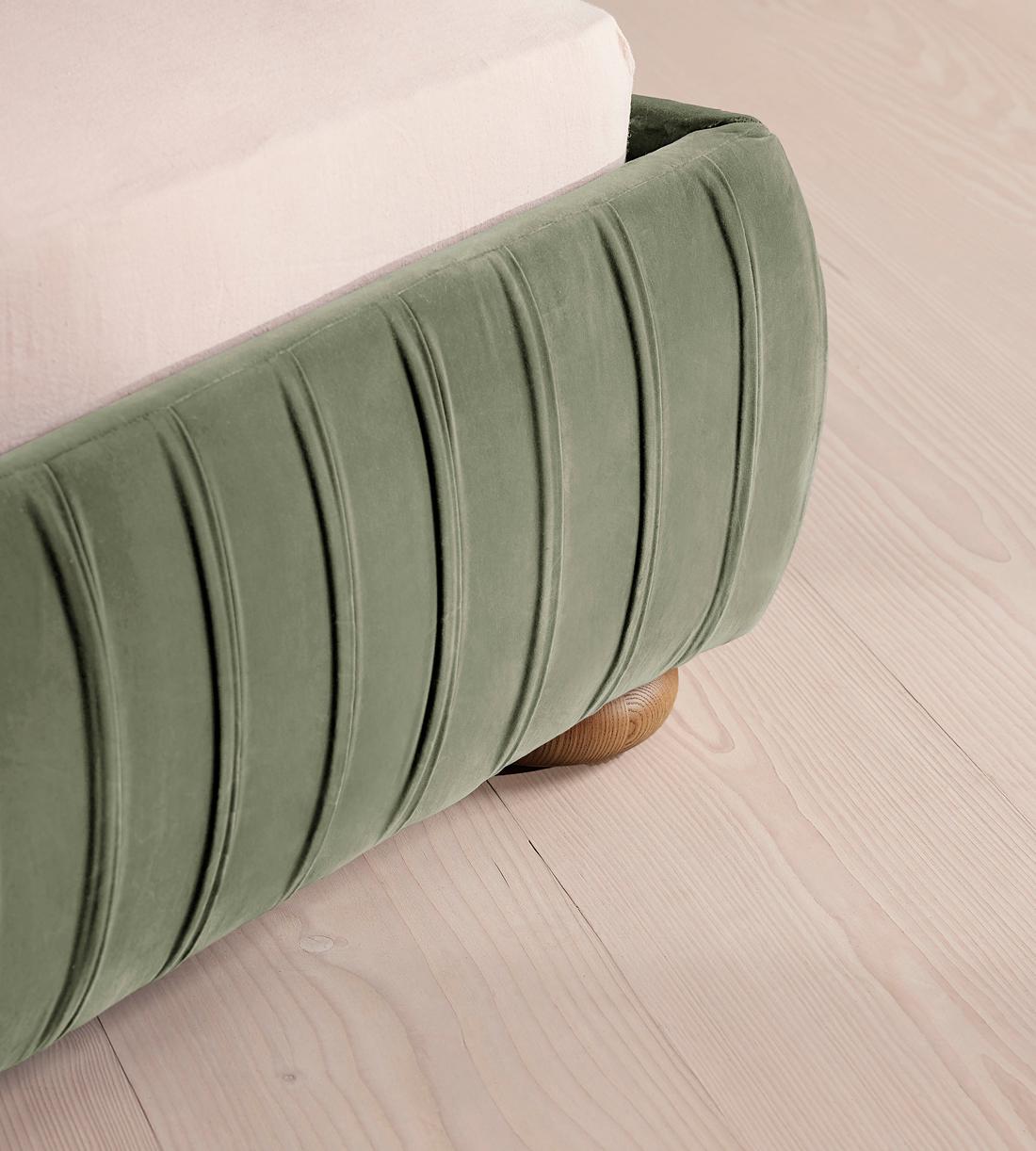 Vivienne Bed - Full - Velvet - Seafoam - US - Images - Image 4
