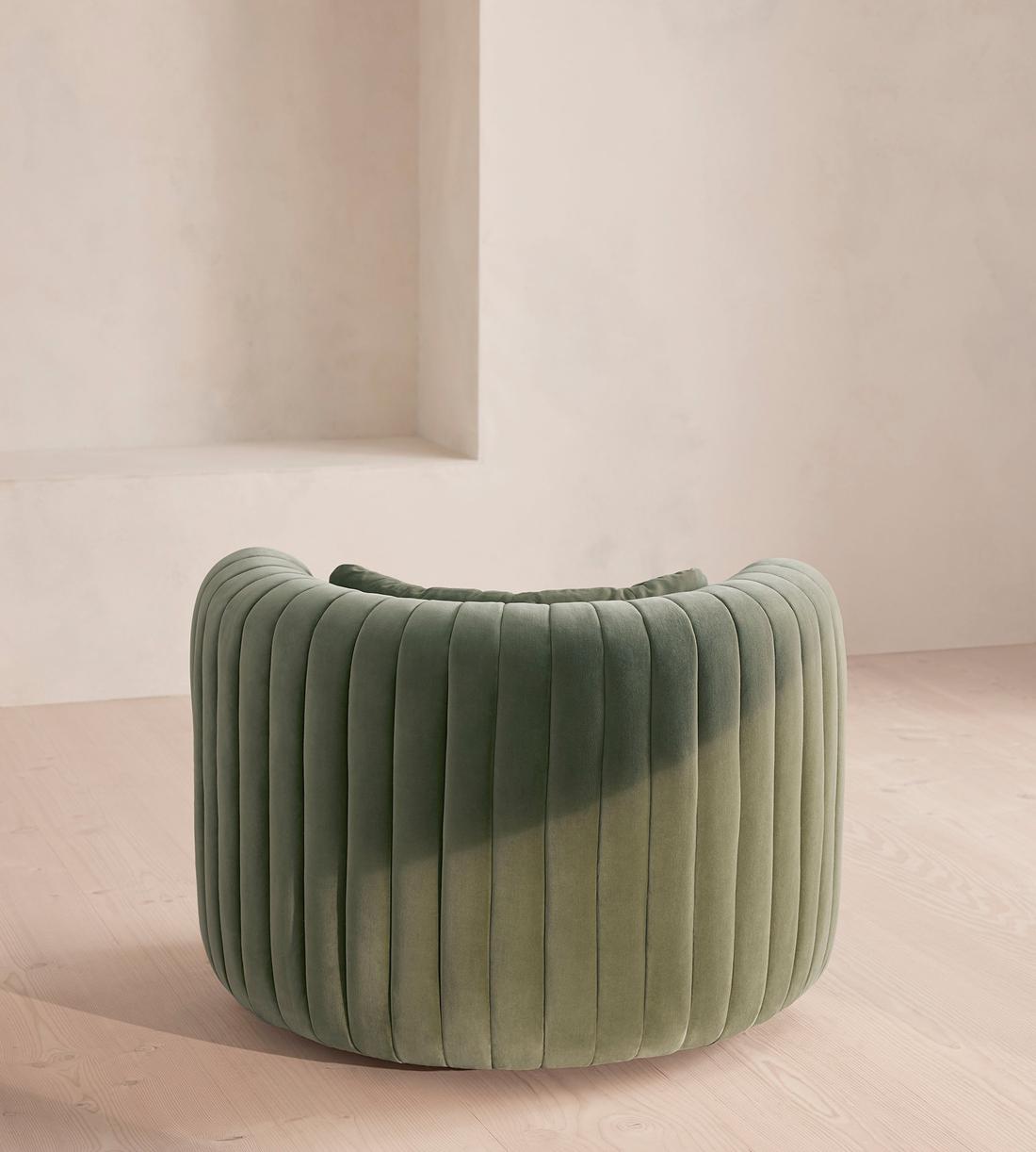 Vivienne Armchair - Velvet - Seafoam - UK - Images - Image 4