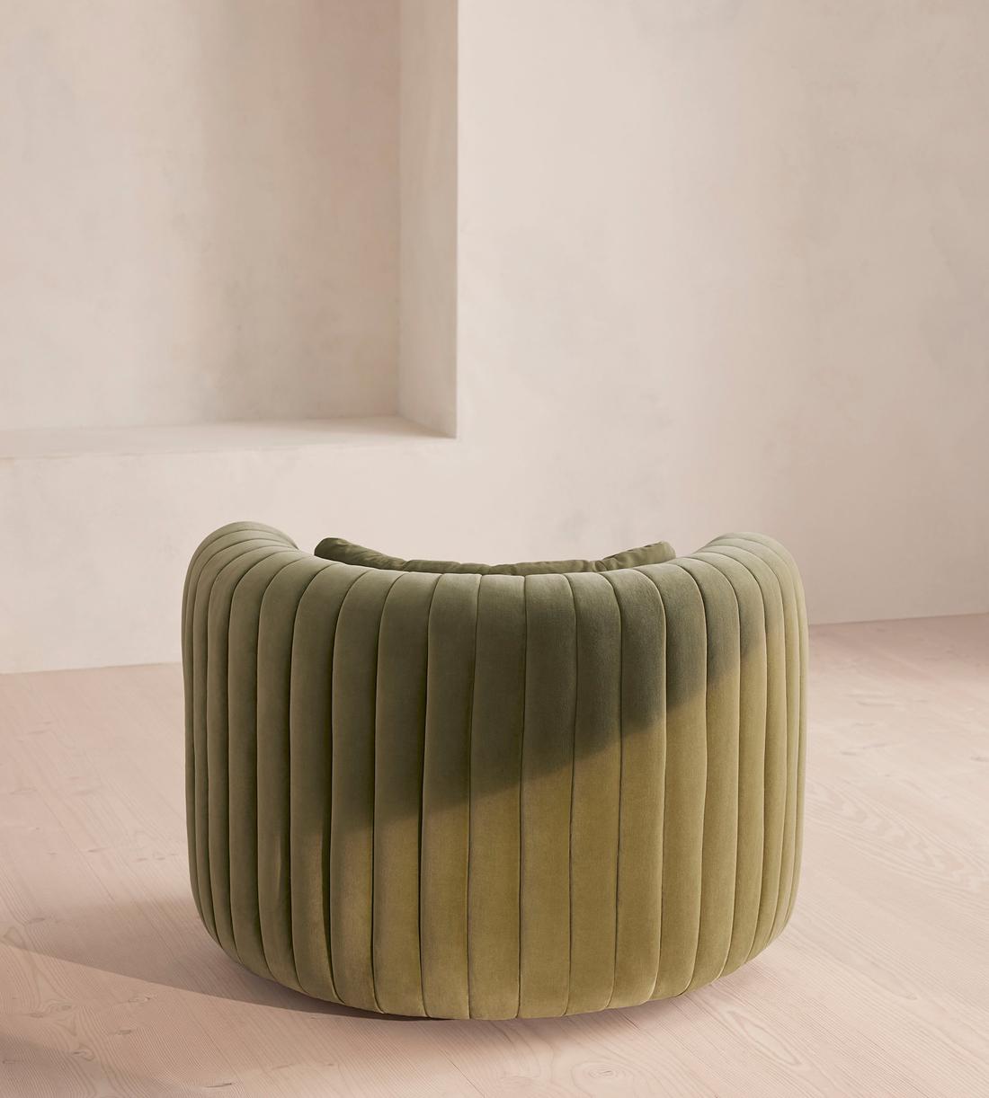 Vivienne Armchair - Velvet - Lichen - Images - Image 5