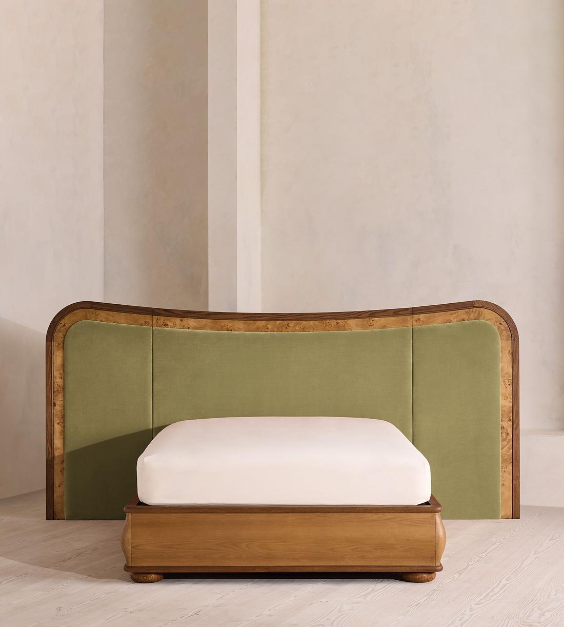 Alana Bed - King - Velvet - Lichen - Listing - Image 2