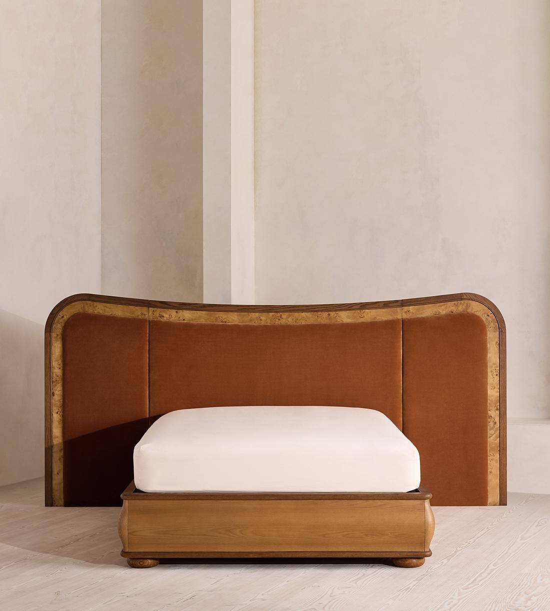 Alana Bed - King - Velvet - Cinnamon - UK - Listing - Image 2