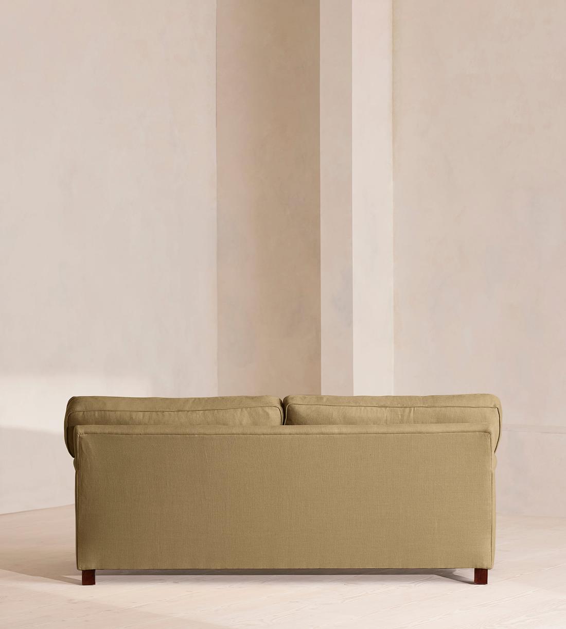 Arundel Three Seater Sofa - Linen - Wheat - Images - Image 4