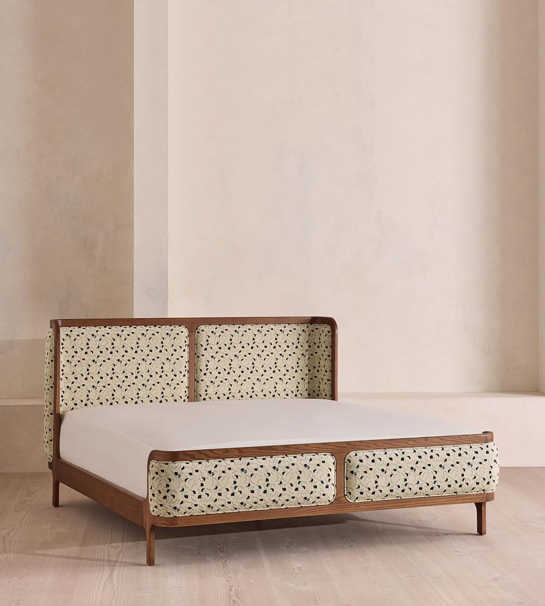 Belsa Bed - Queen - Olia Jacquard - US - Listing - Image 1