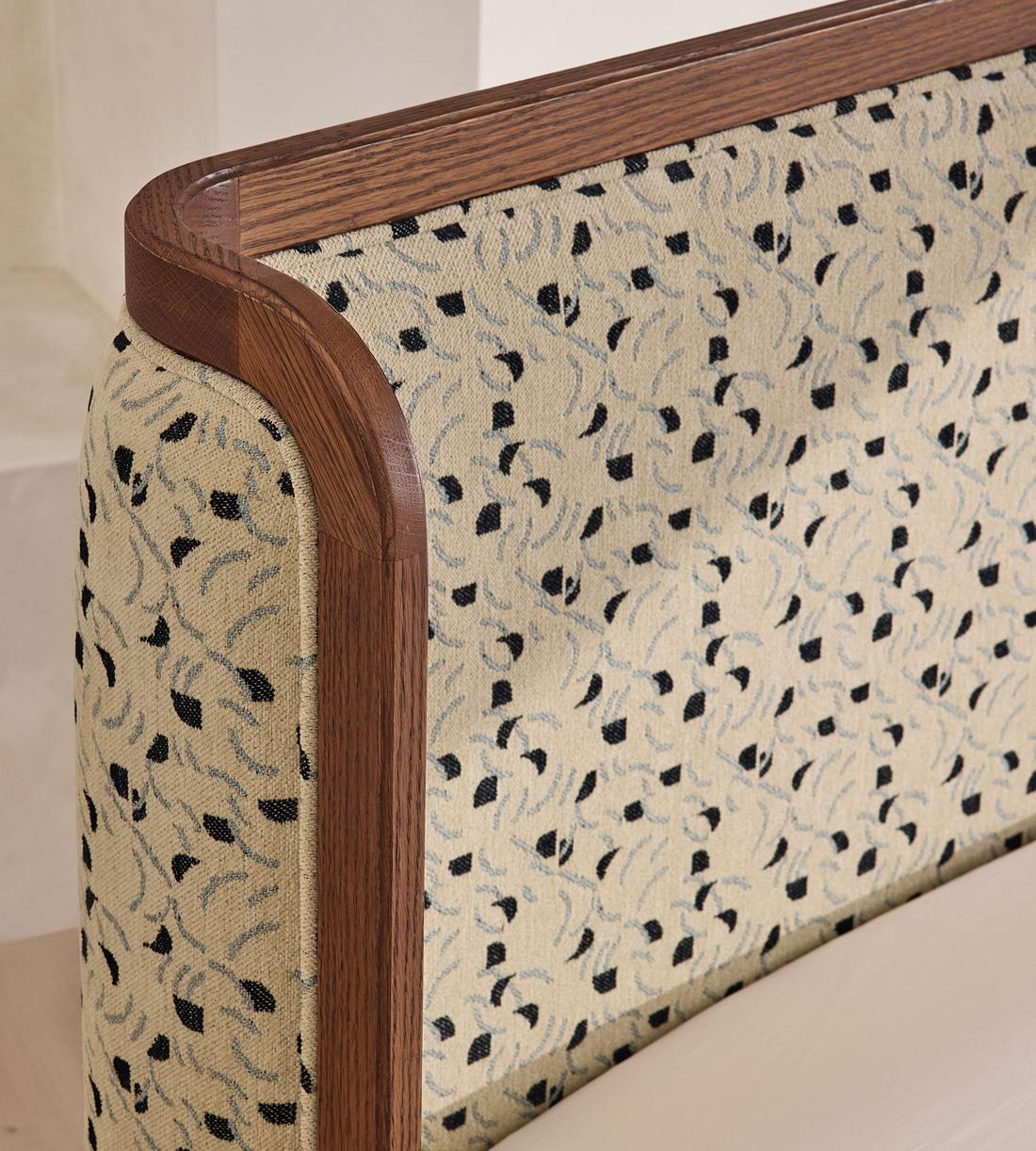 Belsa Bed - Queen - Olia Jacquard - US - Images - Image 4