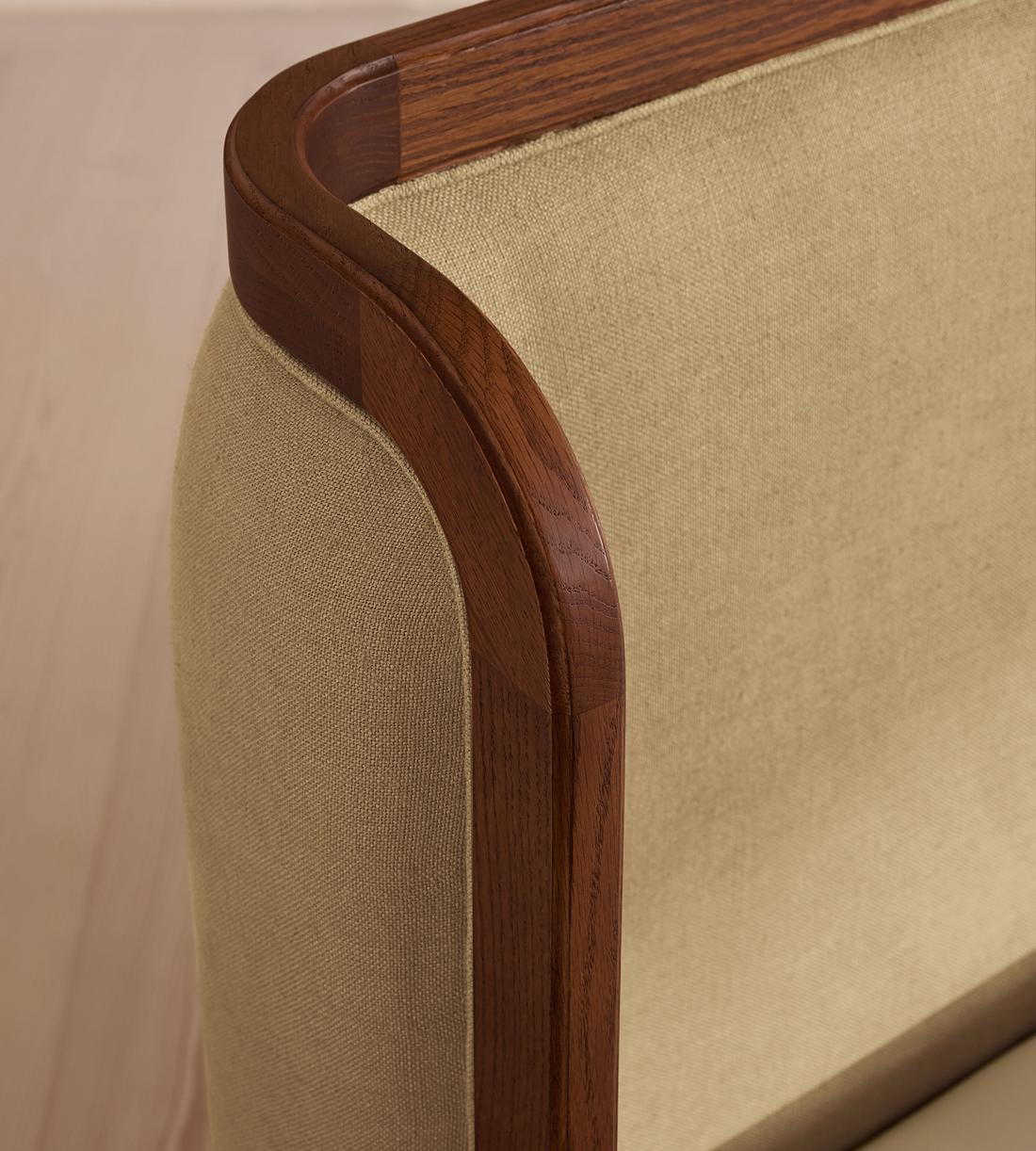 Belsa Bed - Superking - Linen - Wheat - Images - Image 4