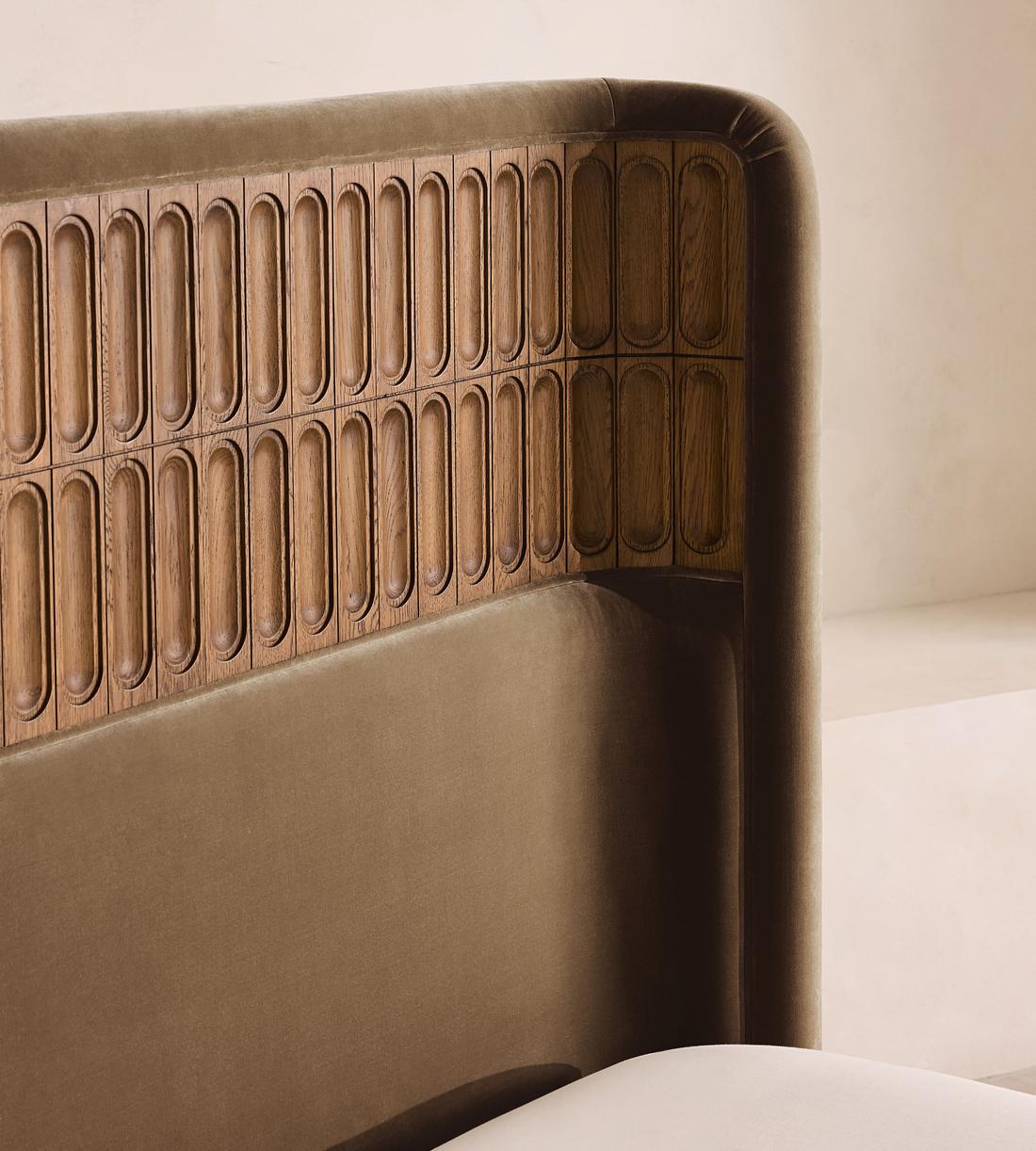 Devon Bed - Super King - Velvet - Truffle - UK - Images - Image 3