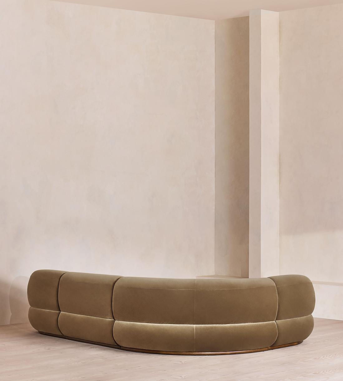 Edison Modular Sofa - L-Shape Sofa - Velvet - Truffle UK - Images - Image 3