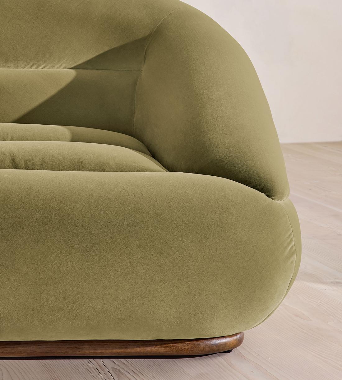 Edison Modular Sofa - Four Seater - Velvet - Lichen UK - Images - Image 5