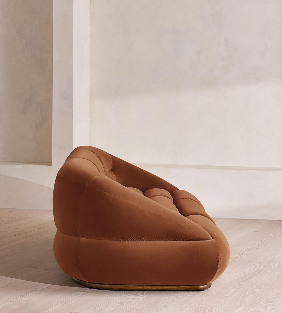 Edison Modular Sofa - Four Seater - Velvet - Cinnamon UK - Images - Image 3