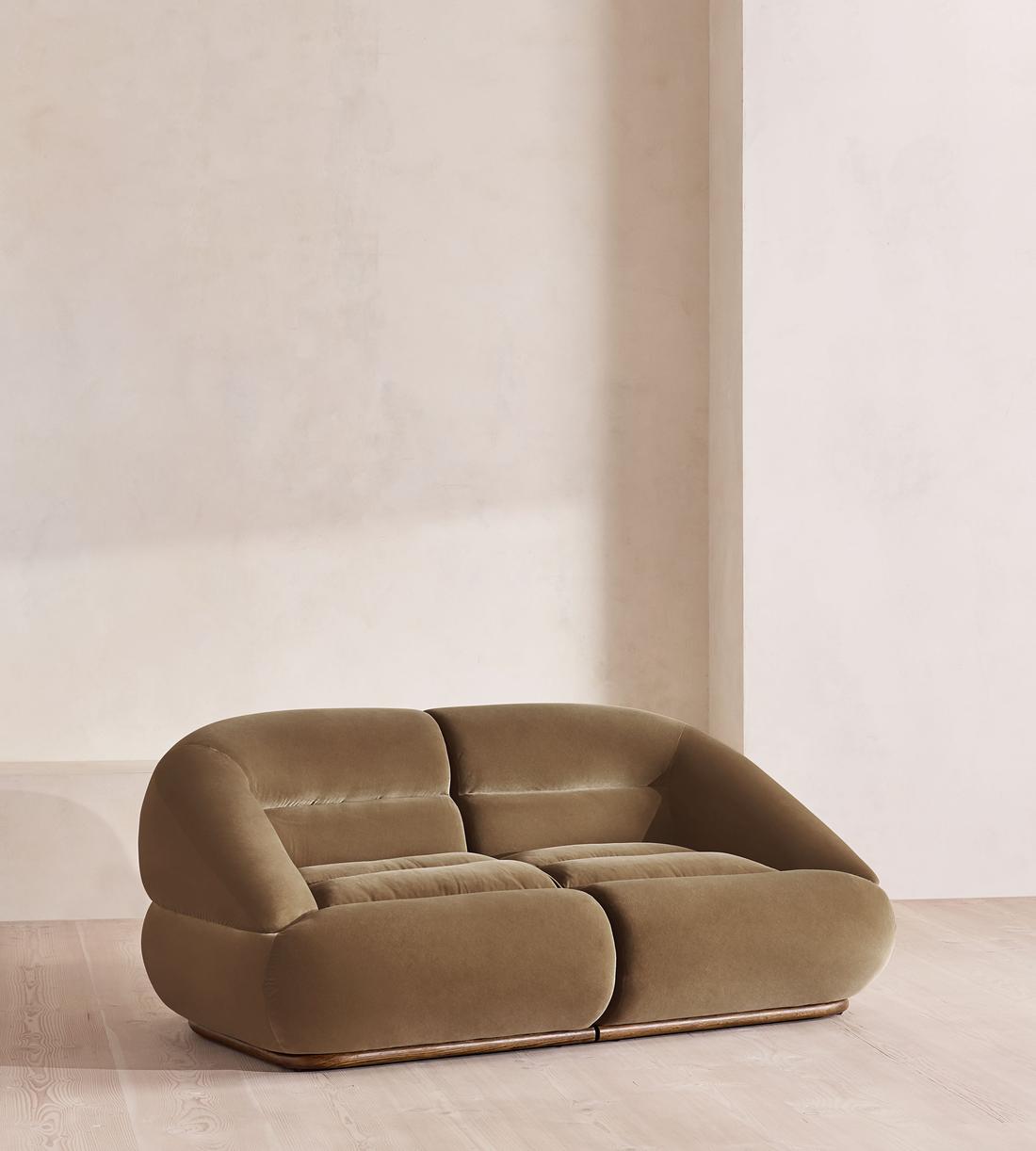 Edison Modular Sofa - Three Seater - Velvet - Truffle UK - Listing - Image 2