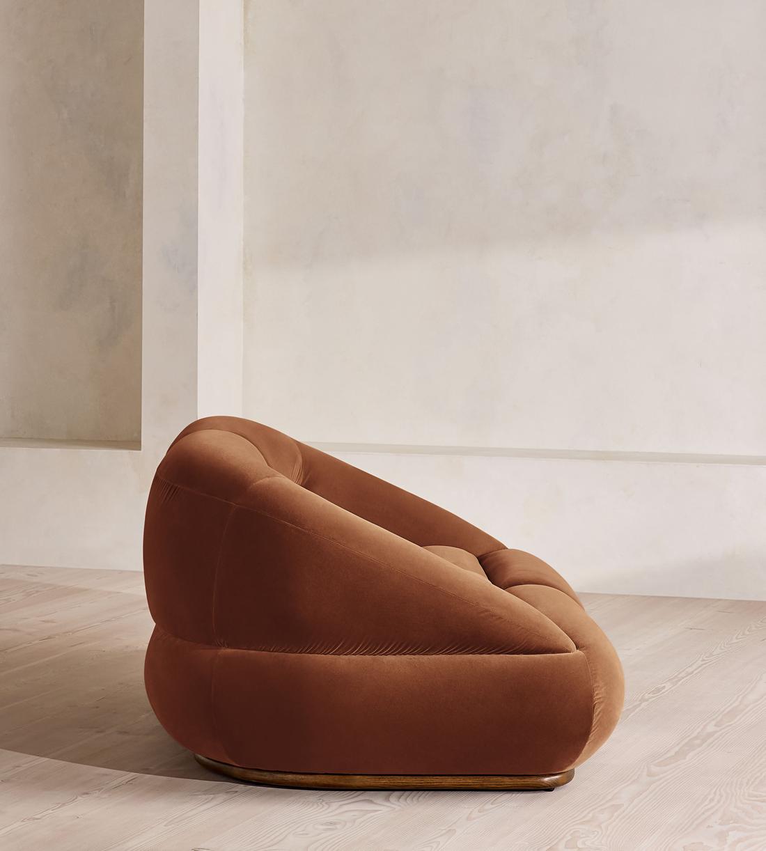 Edison Modular Sofa - Three Seater - Velvet - Cinnamon UK - Images - Image 3