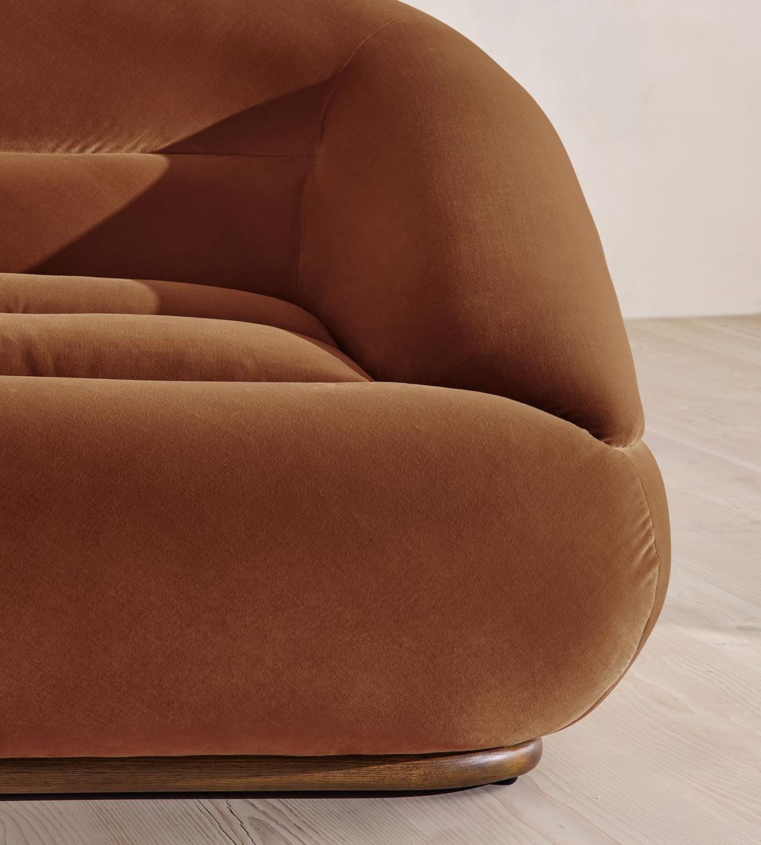 Edison Modular Sofa - Three Seater - Velvet - Cinnamon UK - Images - Image 5