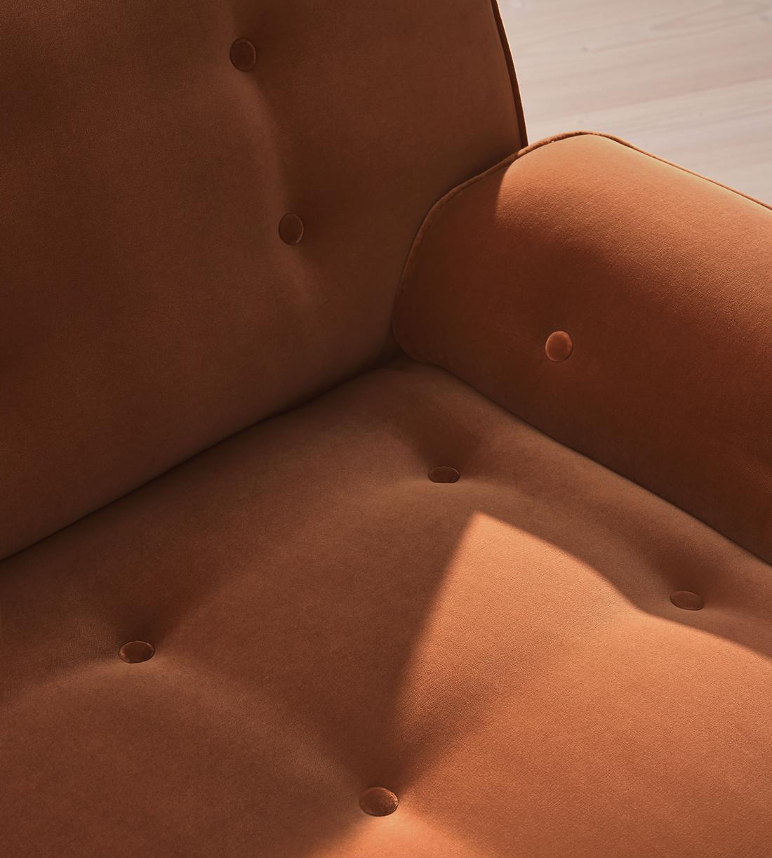 Elowen Modular Sofa - L-Shape Sofa - Velvet - Cinnamon - UK - Images - Image 4