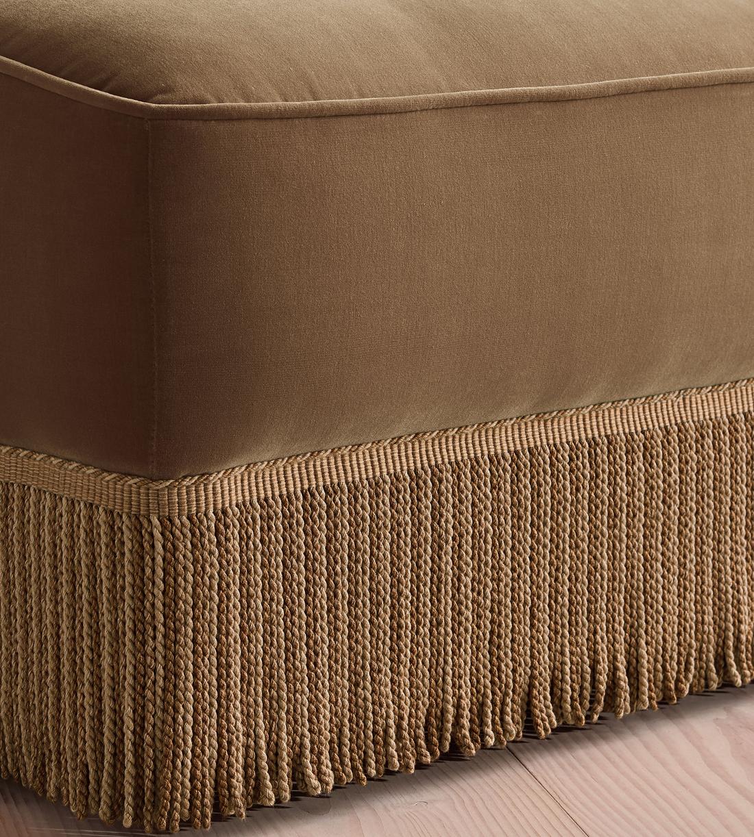 Elowen Sectional Sofa - L-Shape Sofa - Velvet - Truffle - US - Images - Image 5