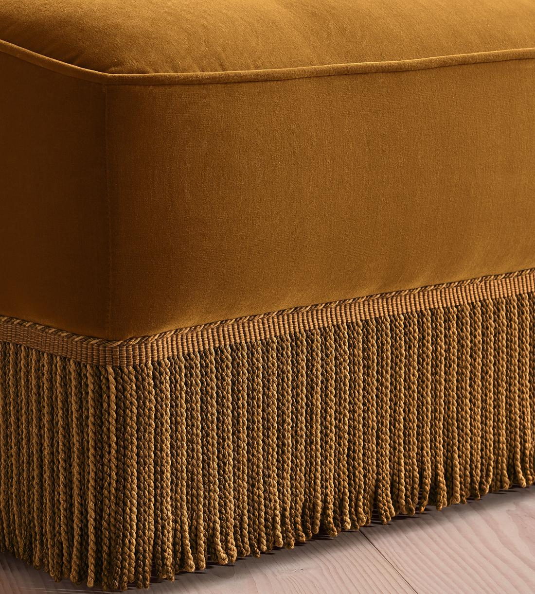 Elowen Modular Sofa - Four Seater - Velvet - Mustard UK - Images - Image 6
