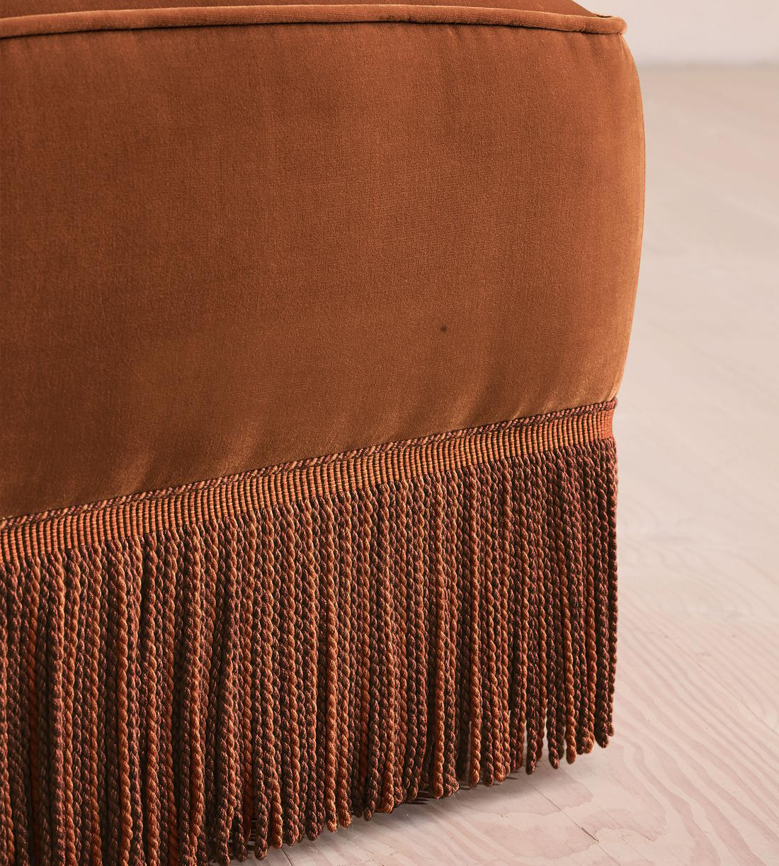 Elowen Ottoman - Velvet - Cinnamon - UK - Images - Image 5
