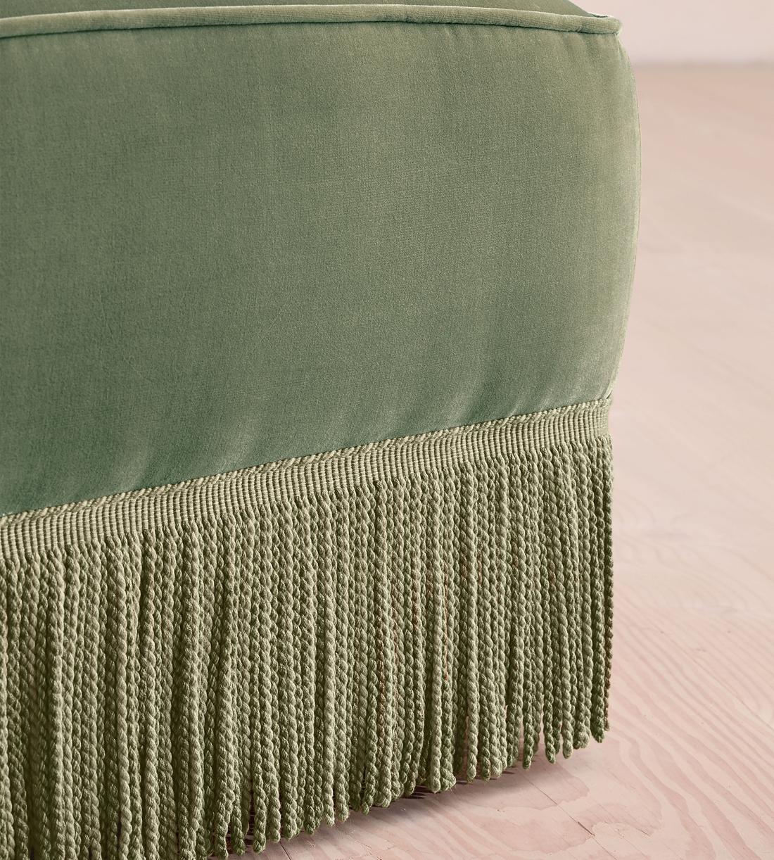 Elowen Ottoman - Velvet - Seafoam - UK - Images - Image 5
