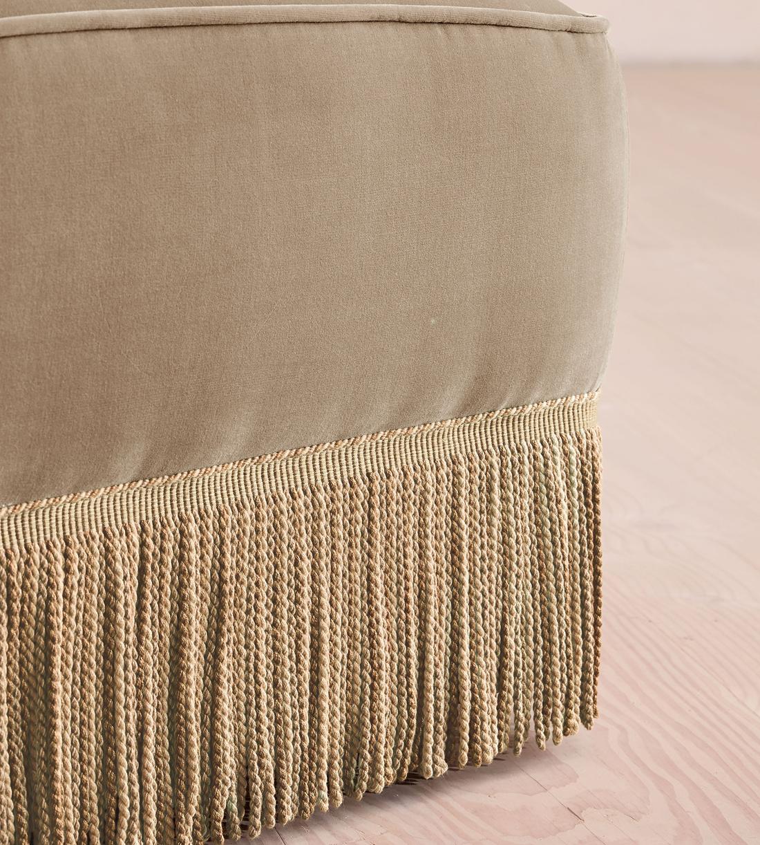 Elowen Ottoman - Velvet - Oyster - US - Images - Image 5