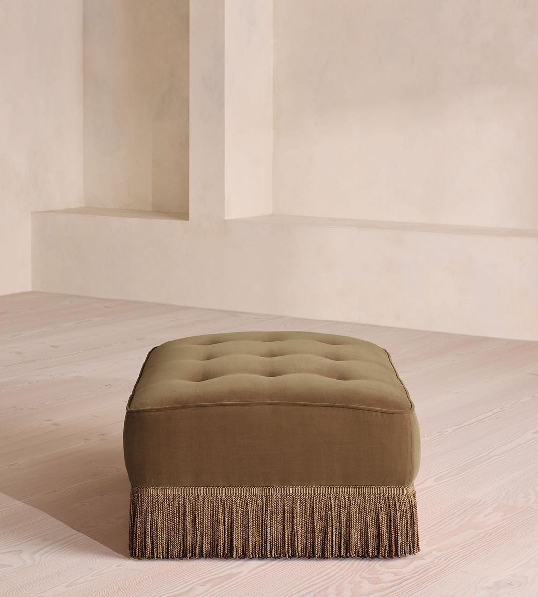 Elowen Modular Sofa - Corner Module - Velvet - Truffle - UK - Image 9