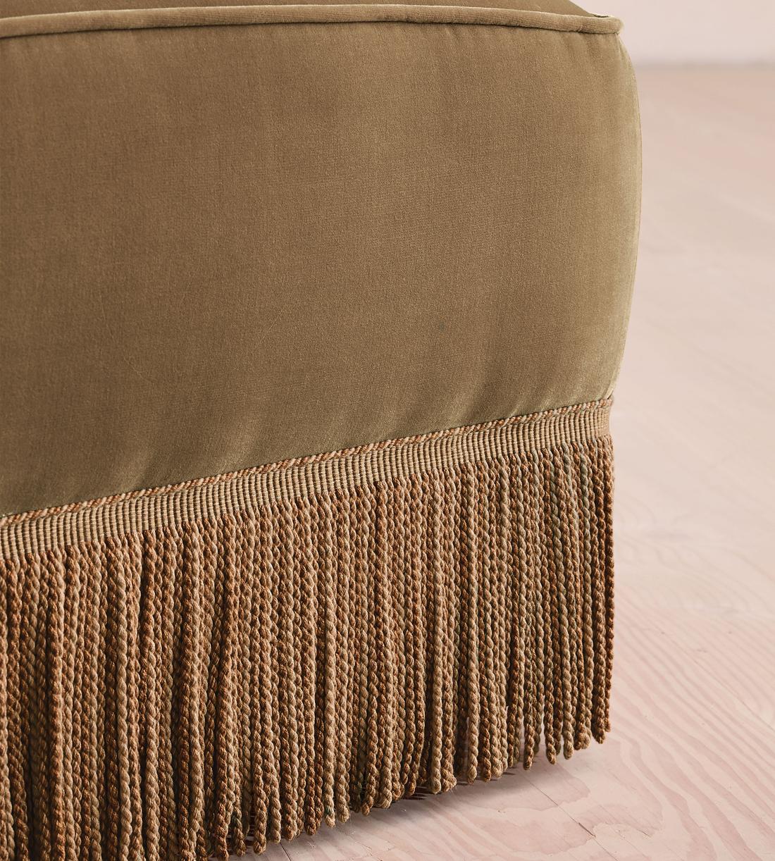 Elowen Ottoman - Velvet - Truffle - UK - Images - Image 5