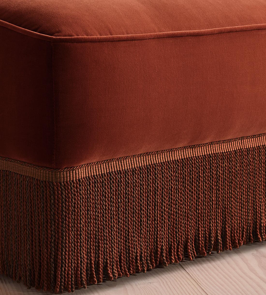 Elowen Modular Sofa - L-Shape Sofa - Velvet - Rust UK - Images - Image 5