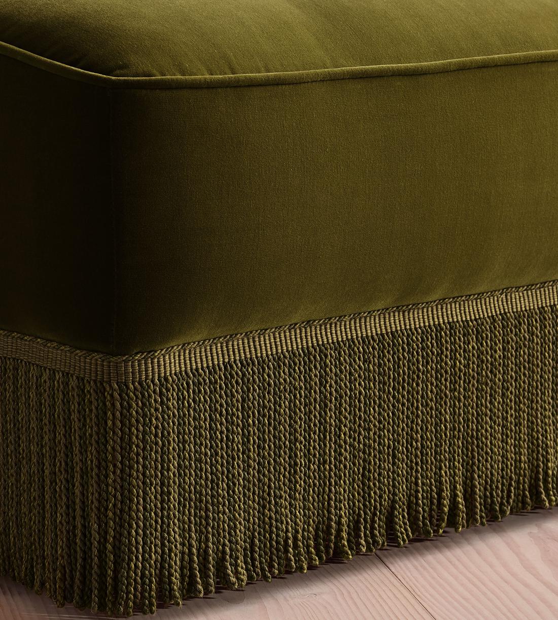 Elowen Modular Sofa - L-Shape Sofa - Velvet - Olive UK - Images - Image 5
