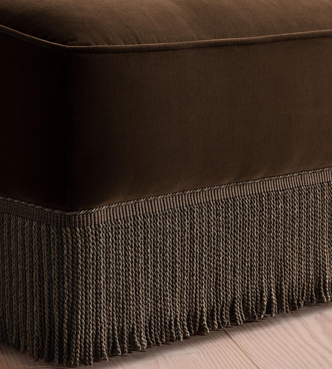 Elowen Modular Sofa - Corner Sofa - Velvet - Chocolate UK - Images - Image 5