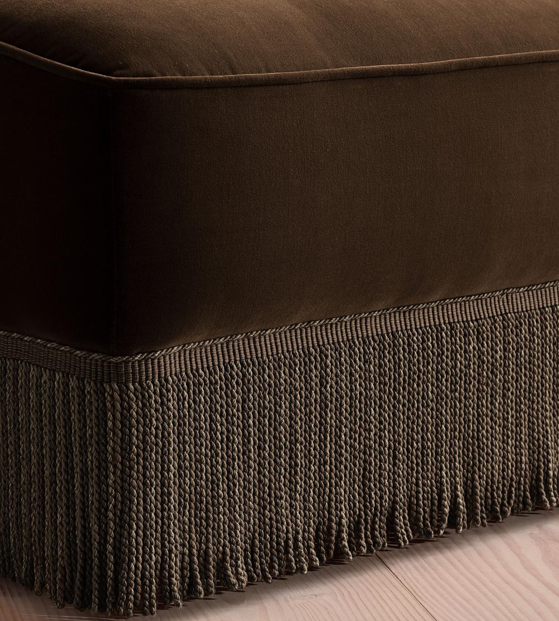 Elowen Modular Sofa - Three Seater - Velvet - Chocolate UK - Images - Image 5