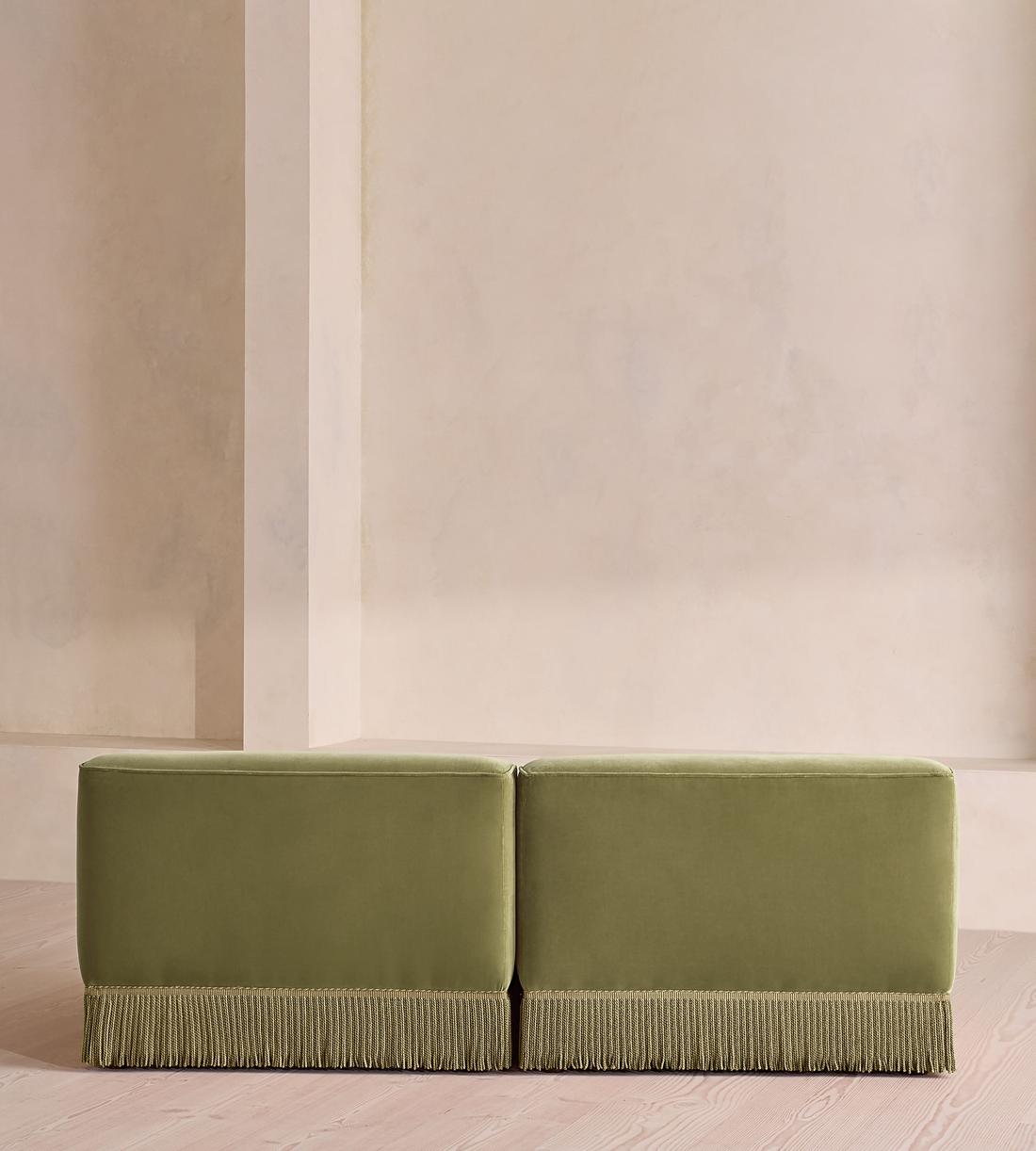 Elowen Modular Sofa - Three Seater - Velvet - Lichen UK - Images - Image 5