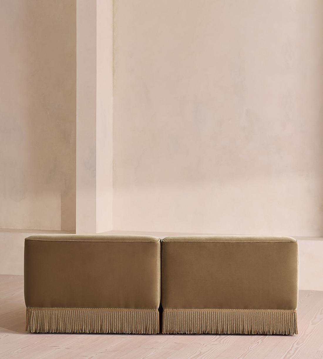 Elowen Modular Sofa - Three Seater - Velvet - Truffle - UK - Images - Image 4