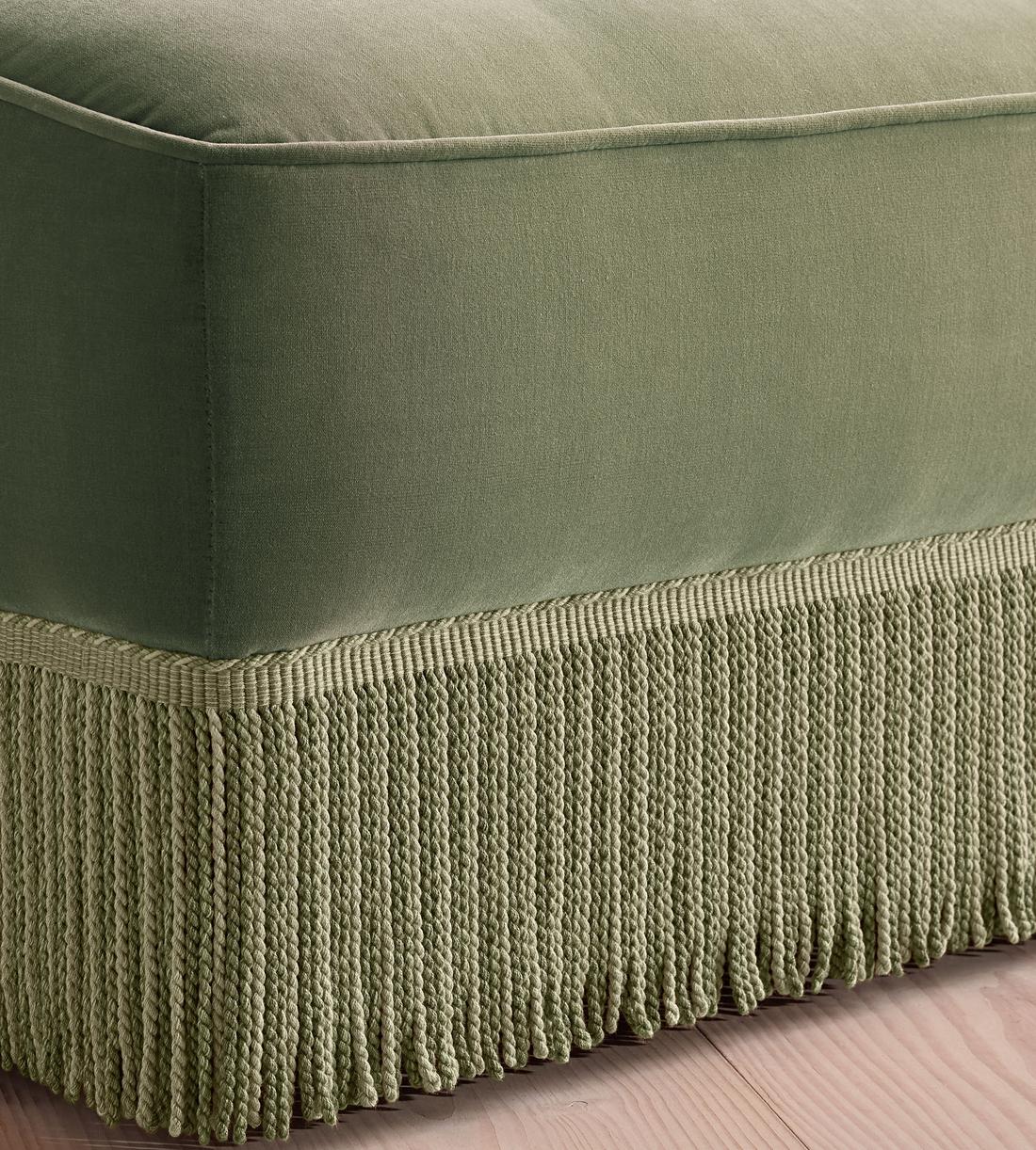 Elowen Sectional Sofa - Three Seater - Velvet - Seafoam - US - Images - Image 5
