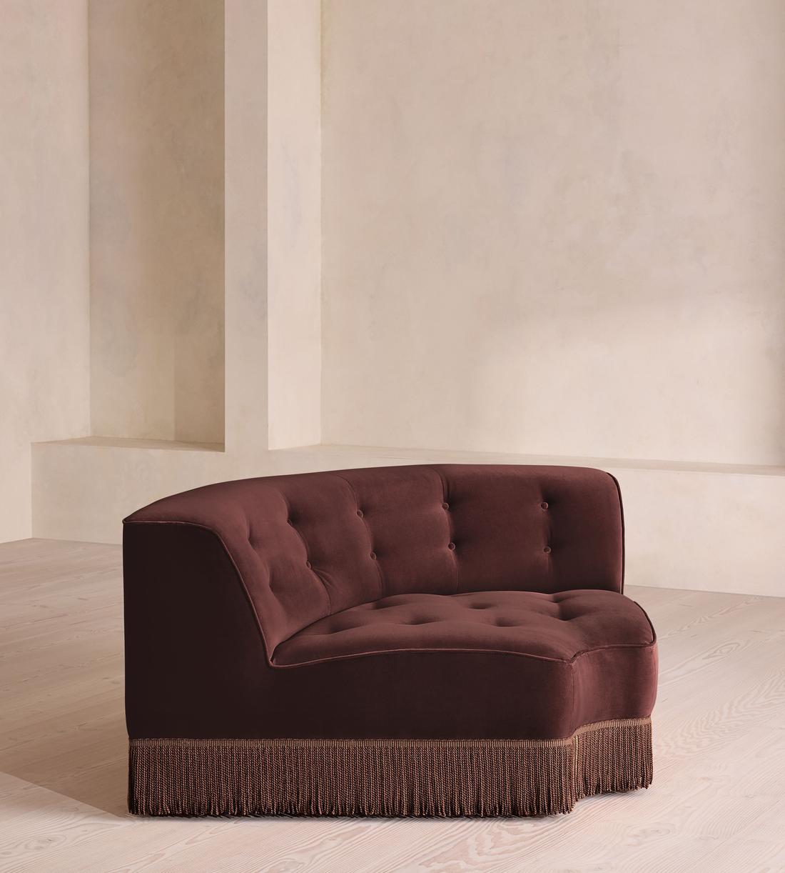 Elowen Ottoman - Velvet - Aubergine - US - Image 7