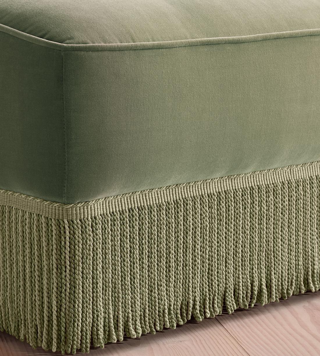 Elowen Sectional Sofa - Left Arm Module - Velvet - Seafoam - US - Image 5