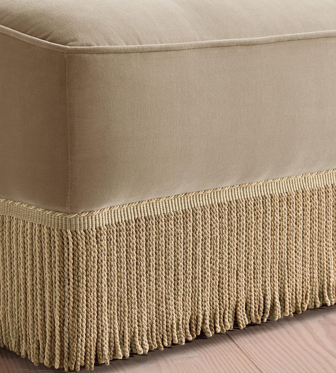Elowen Ottoman - Velvet - Oyster - US - Image 5