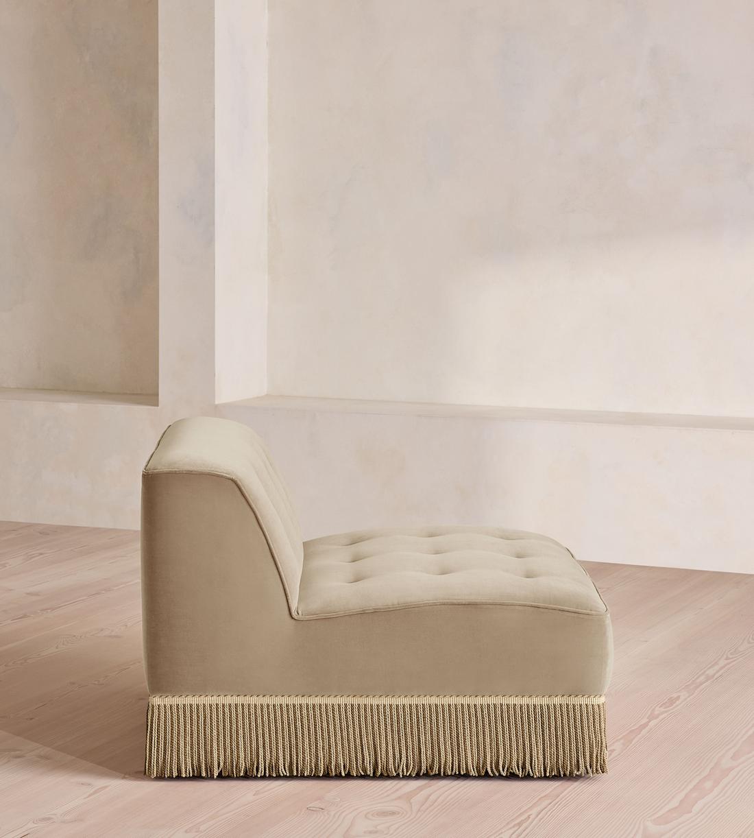 Elowen Ottoman - Velvet - Oyster - US - Image 7