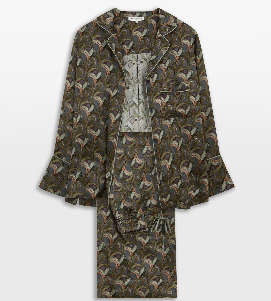 Obie Sage Silk Pyjamas - Small - Listing - Image 3