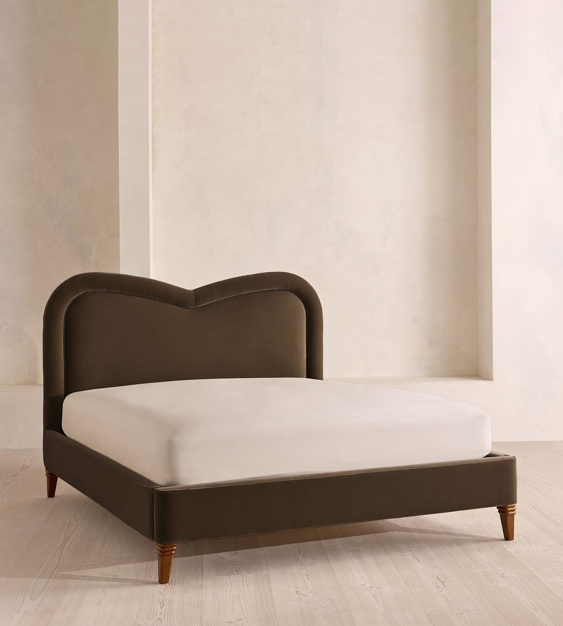 Keira Bed - Super king - Velvet - Chocolate - UK - Listing - Image 1